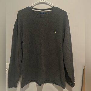 Polo by Ralph Lauren Men's Gray Long Sleeve Shirt in Amazing Condition